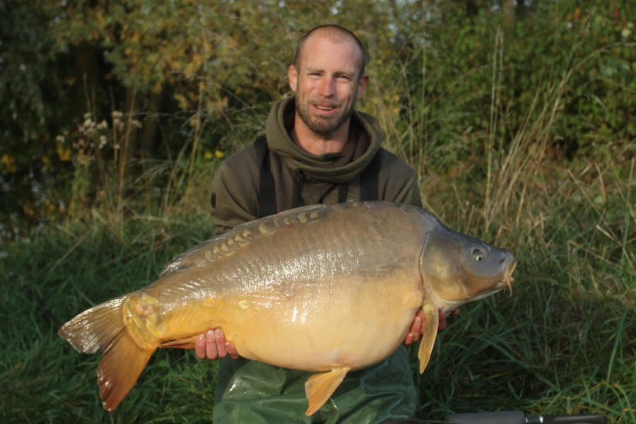 43lb 4oz for Shaun, October 2015