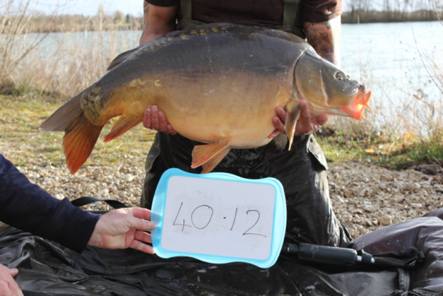 Fish 6 - Stocked at 40.12lb