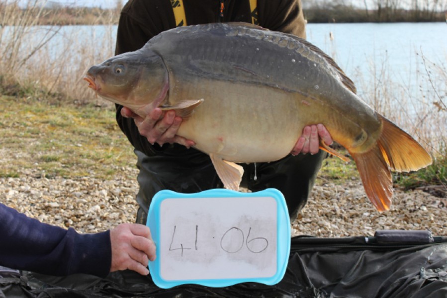 Fish 10 - Stocked at 41.06lb