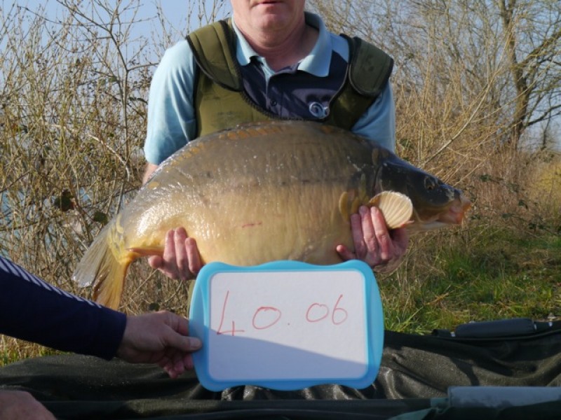 Fish 12 - Stocked at 40lb 6oz