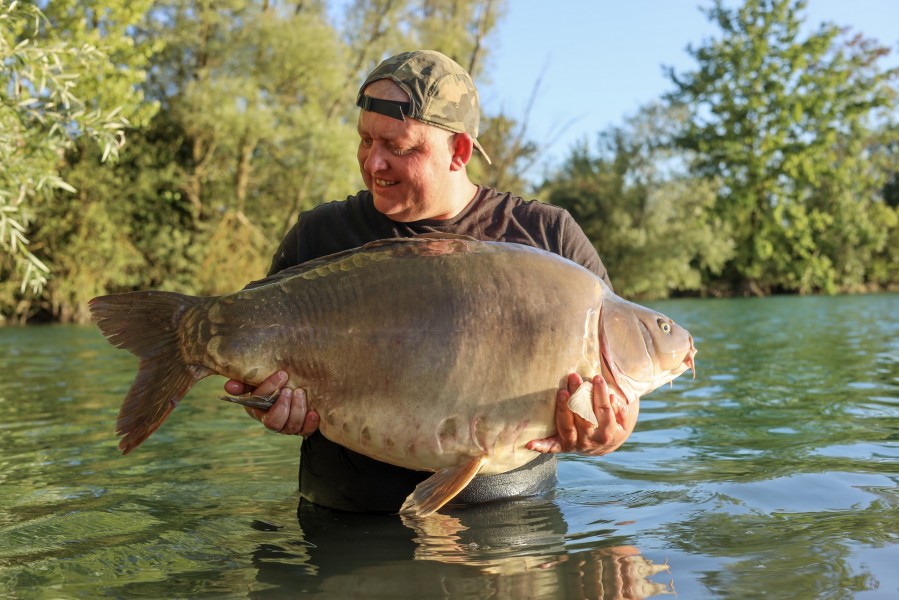 Ron, 54lb 8oz, Turtles Corner, 09/08/2025