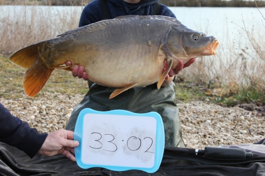 Fish 35 - Stocked at 33lb 2oz