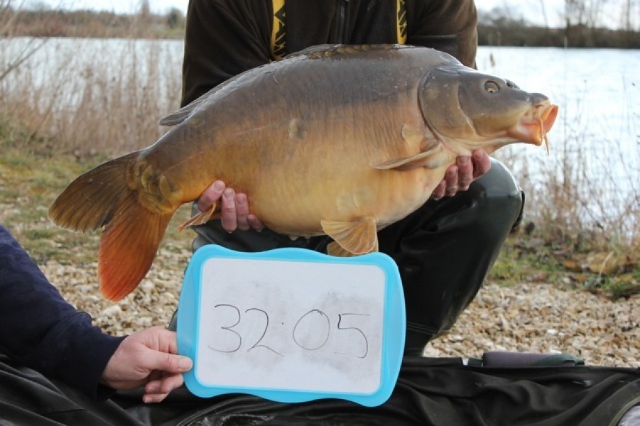 Fish 40 - Stocked at 32lb 5oz