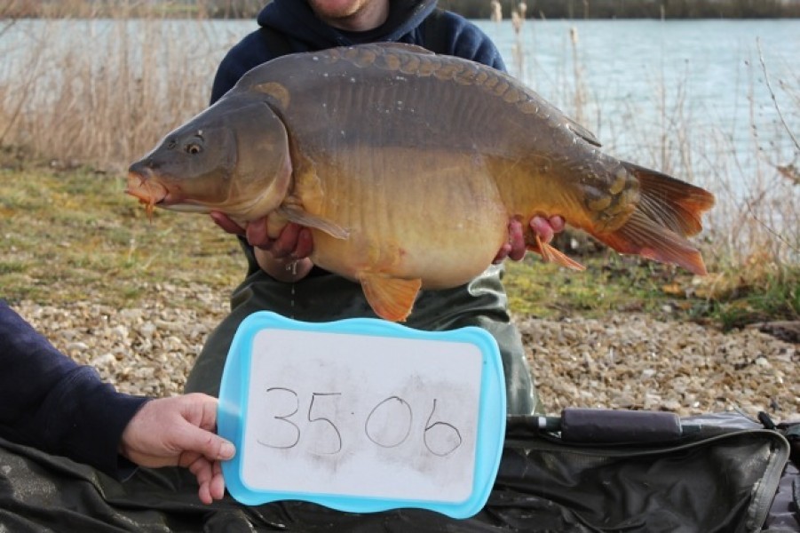 Fish 42 - Stocked at 35lb 6oz