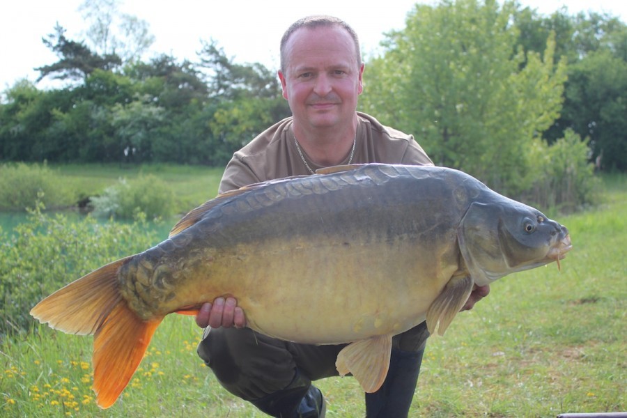35lb 12oz for Ian in May 2015