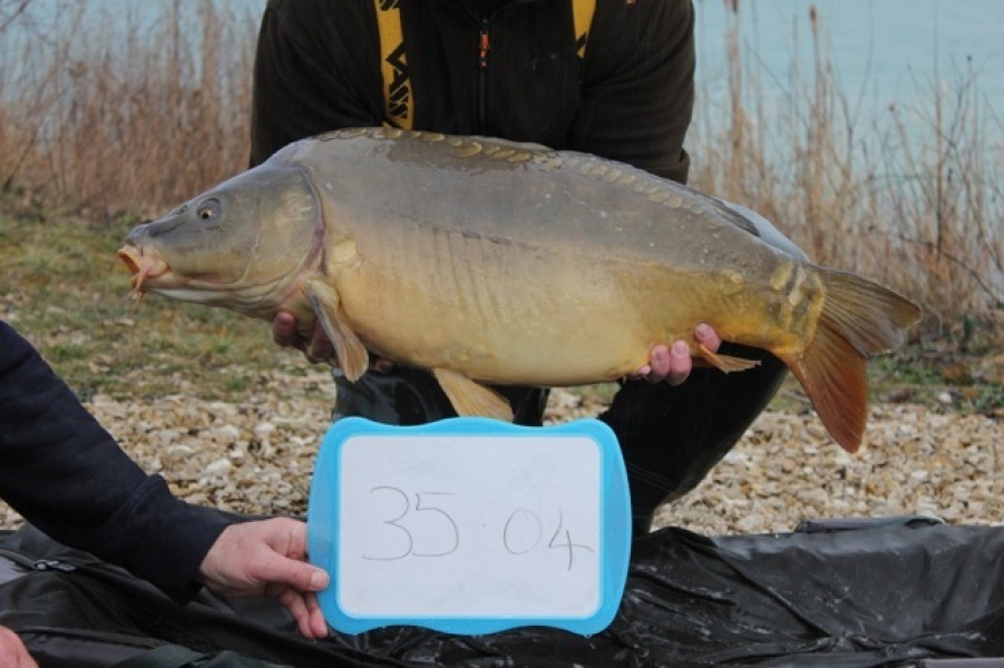 Fish 59 - Stocked at 35lb 4oz