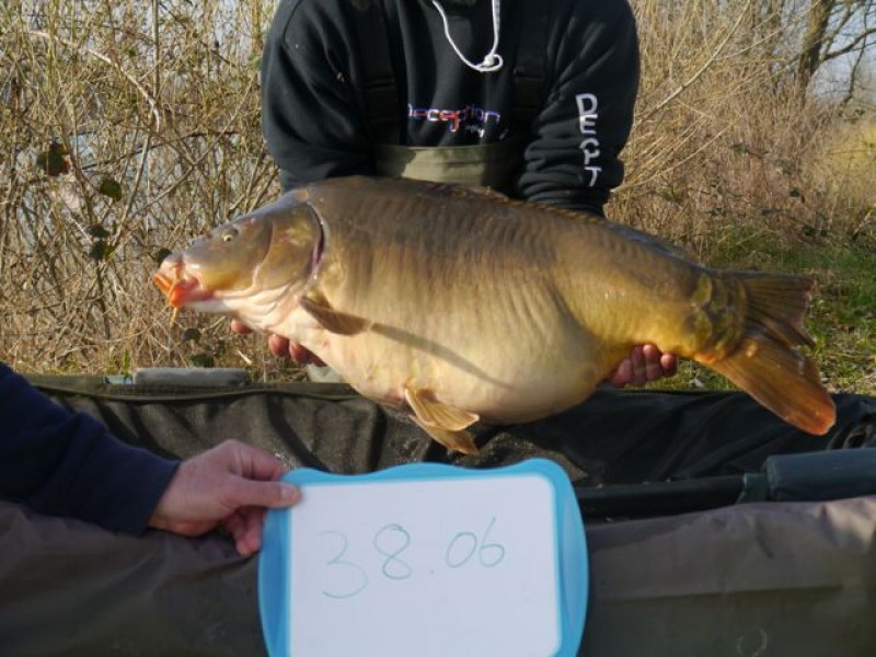 Fish 67 Stocked at 38lb 6oz