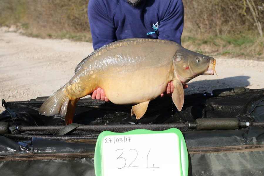 2017 Road lake stocking 32lb 4oz