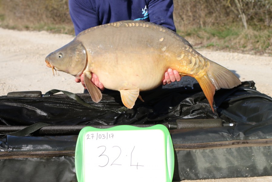 2017 Road lake stocking 32lb 4oz