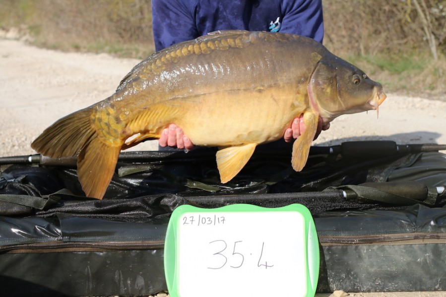 2017 Road lake stocking 35lb 4oz