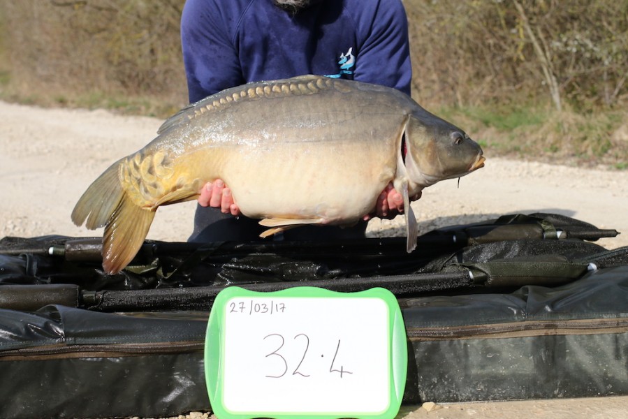 2017 Road lake stocking 32lb 4oz