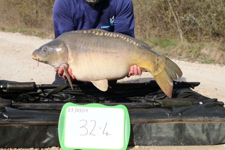 2017 Road lake stocking 32lb 4oz