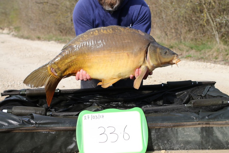 2017 Road lake stocking 33lb 6oz