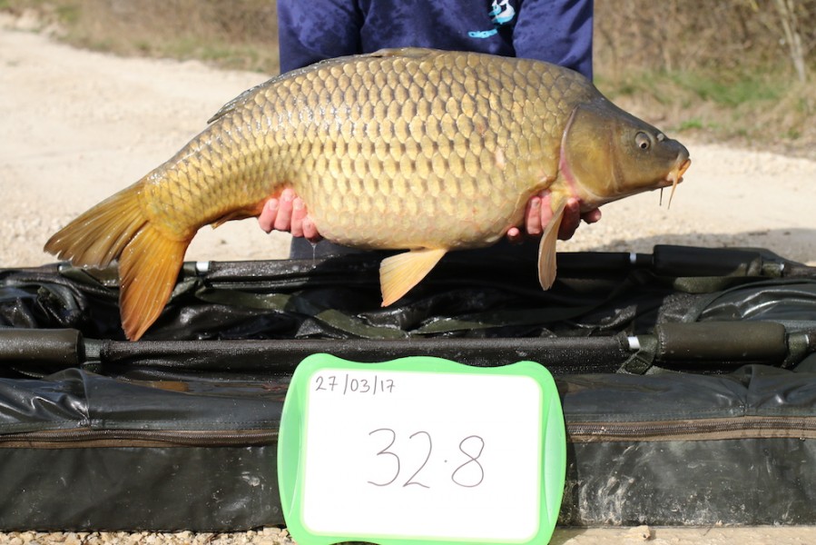 2017 Road lake stocking 32lb 8oz