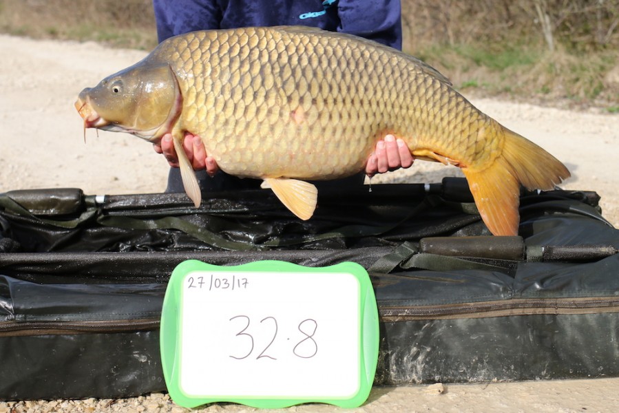 2017 Road lake stocking 32lb 8oz