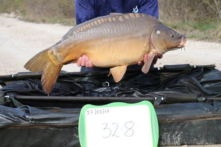 2017 Road lake stocking 32lb 8oz