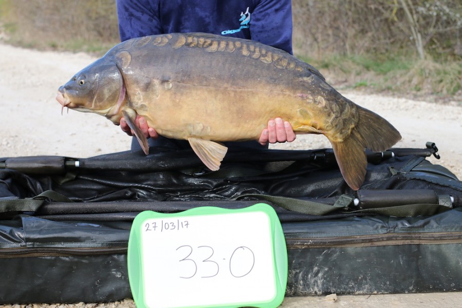 2017 Road lake stocking 33lb