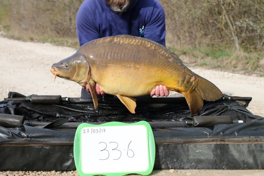 2017 Road lake stocking 33lb 6oz