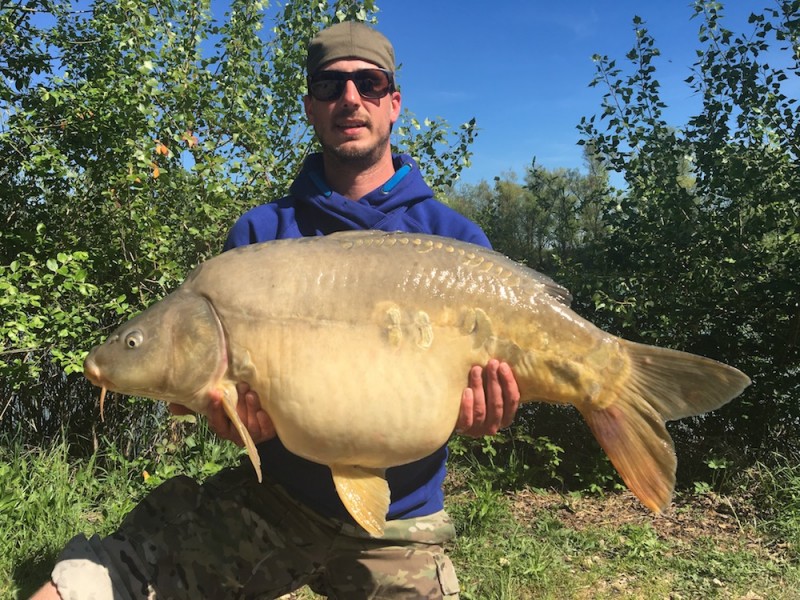 Uwe with Two Tone at 43lb12oz