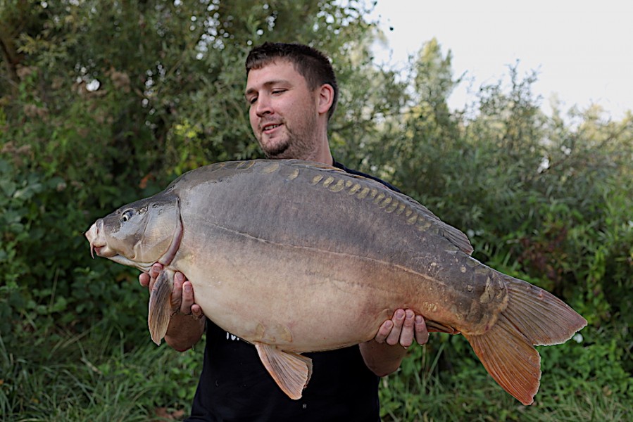 Steve Mead, 36lb 12oz, Turtle Corner, 25.8.18