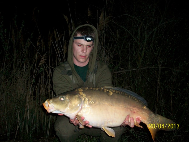 Harry with a 19lb mirror