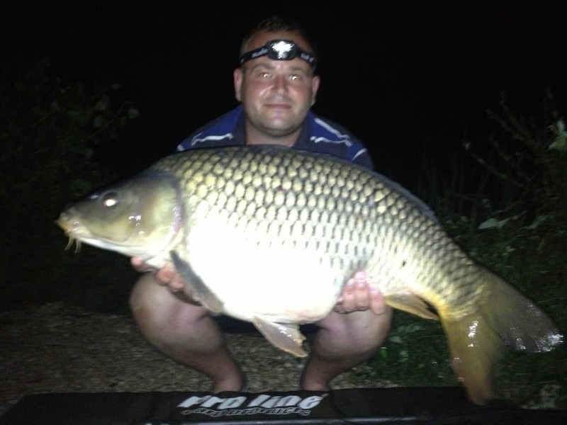 Dave with a 36lb mirror