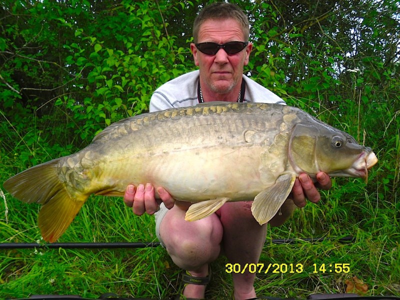 Alex with a 20lb+ mirror