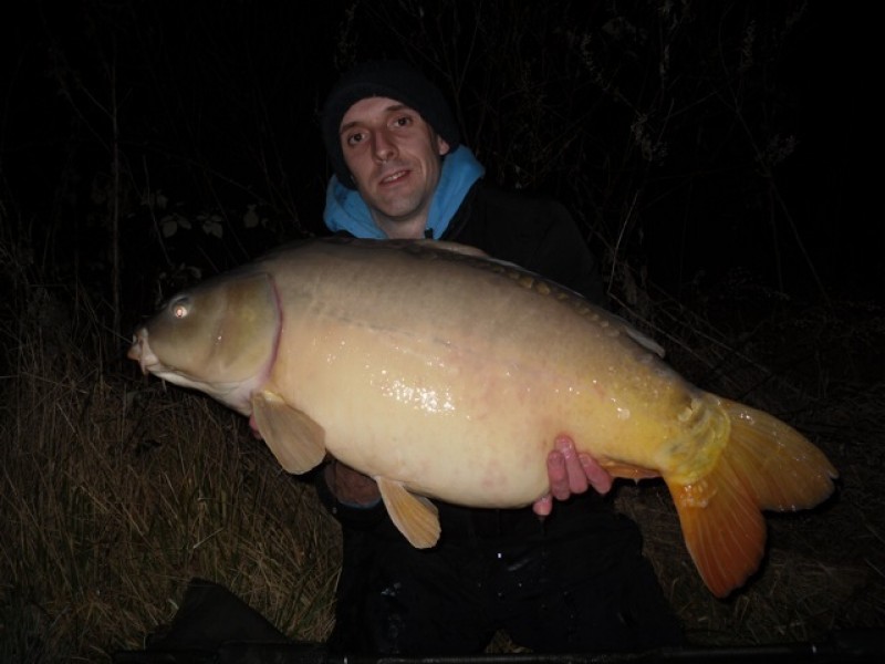 John didn't mind his early wake up call with this one at 34lb