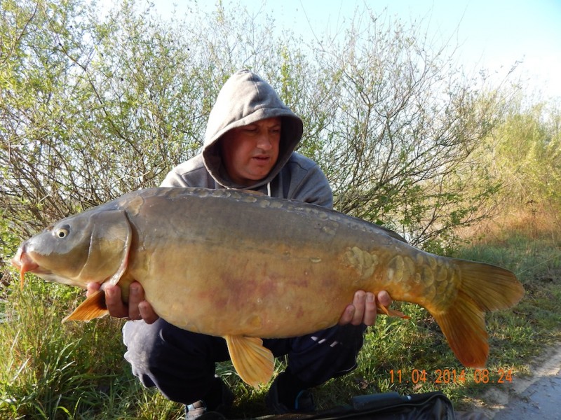 Shaun with a stunning upper 20 mirror