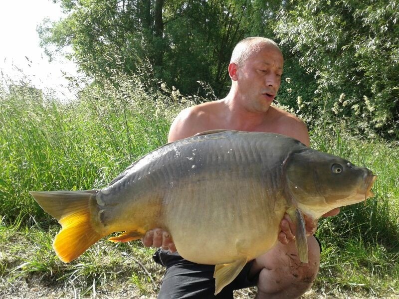 Eddie with The Hammer 41lb