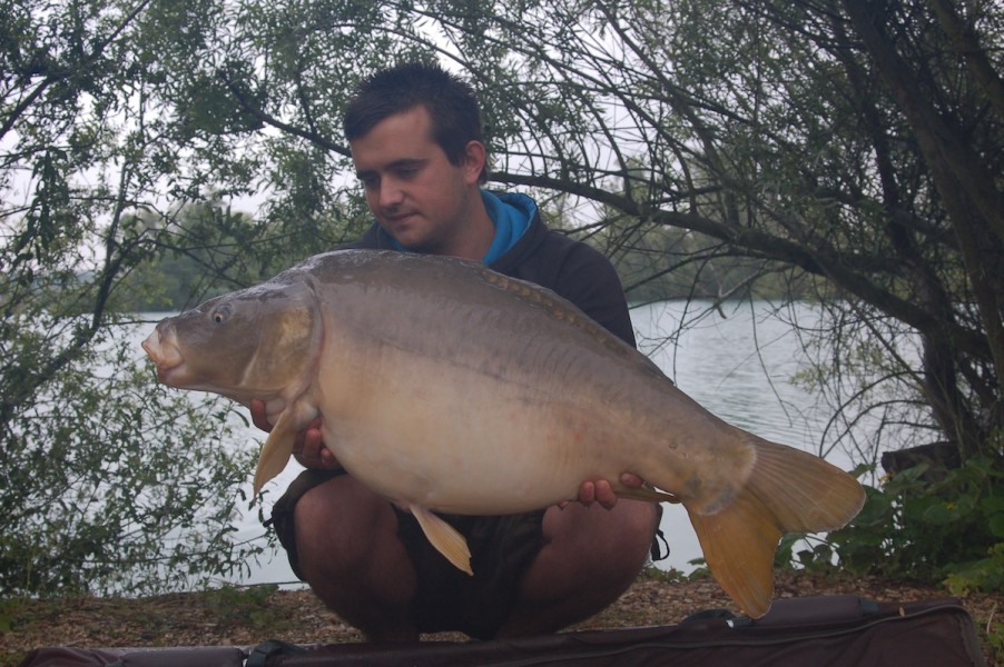 Joe with a 30.00lb mirror