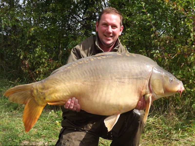 Scott with Wright's Fish at 42lb