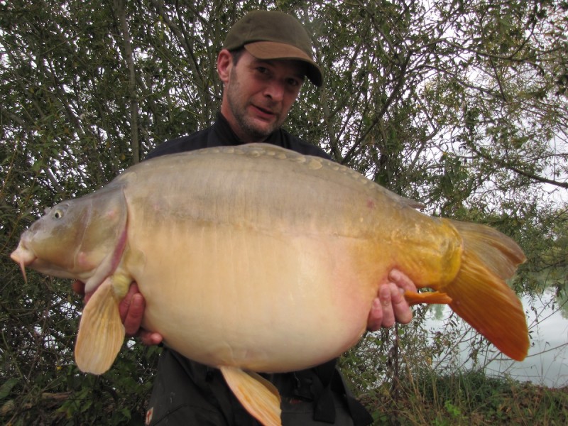 Dave with a 35.00lb mirror