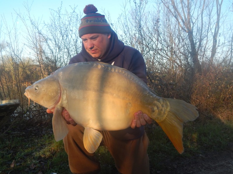 shaun with a 25.8lb mirror
