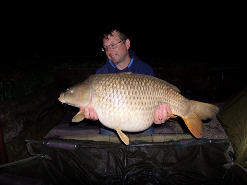 Nick with a 38.00lb mirror