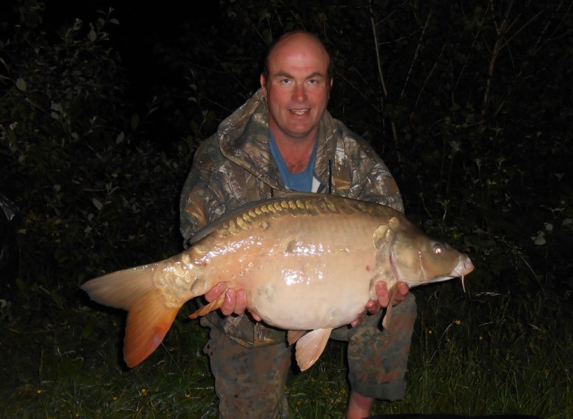 Rory with a 30lbs mirror