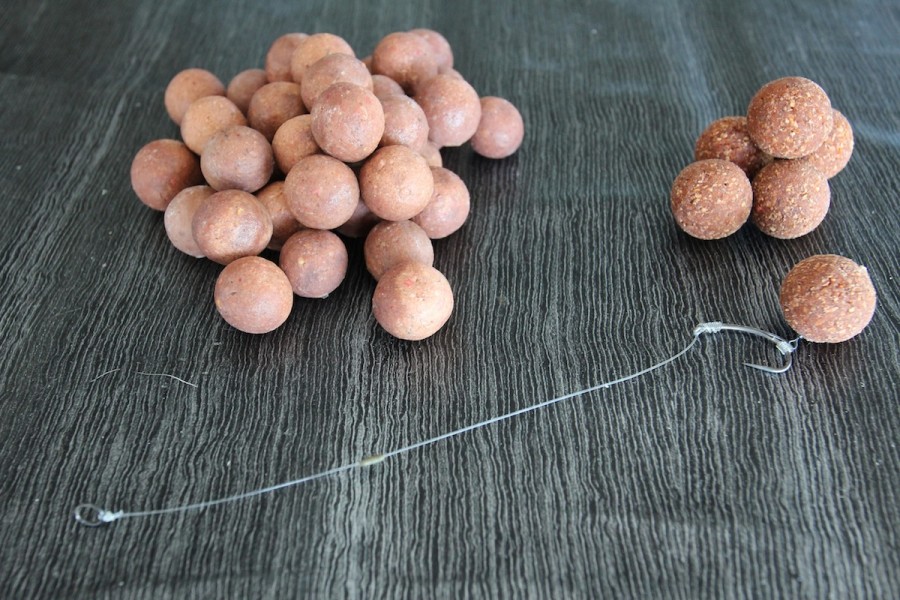 Kristian and adi IQ D Rig rig with a hybrid  cork dust wafter hook bait