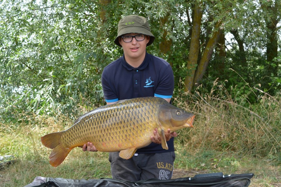 Kasy with a 34lb 8oz mirror from turtles