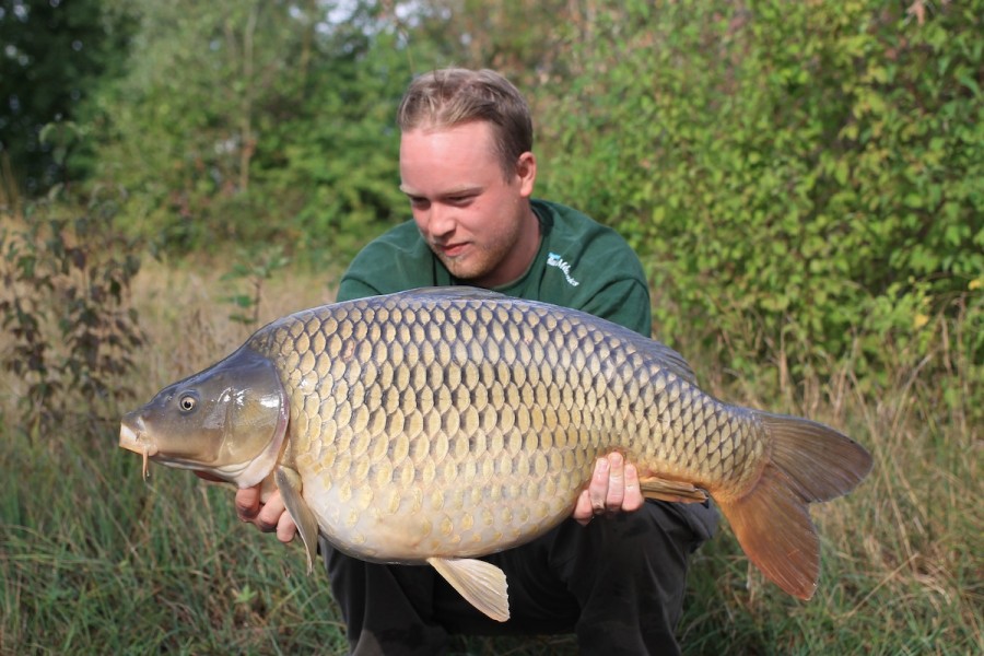 mattias with his PB common