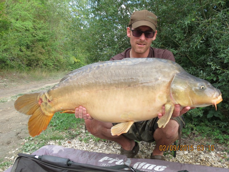 Rhys Kennington's 36lb mirror