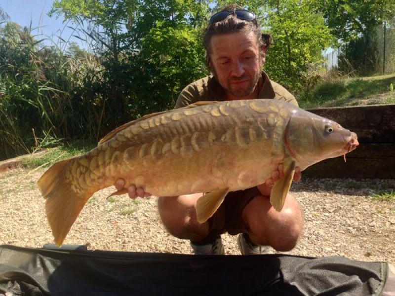 Nice 20lb fish for Ben in Dunkerque