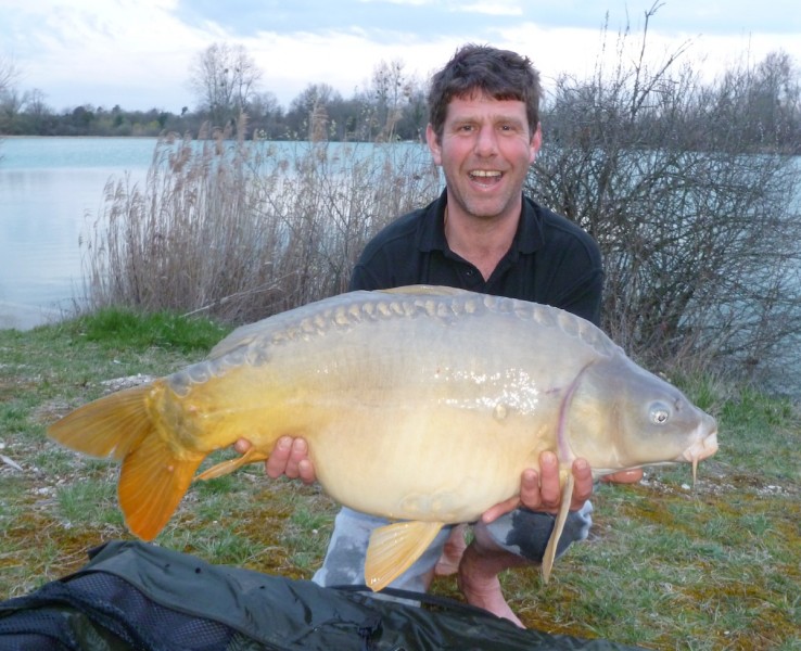 Rob Dare with a 21lb Mirror