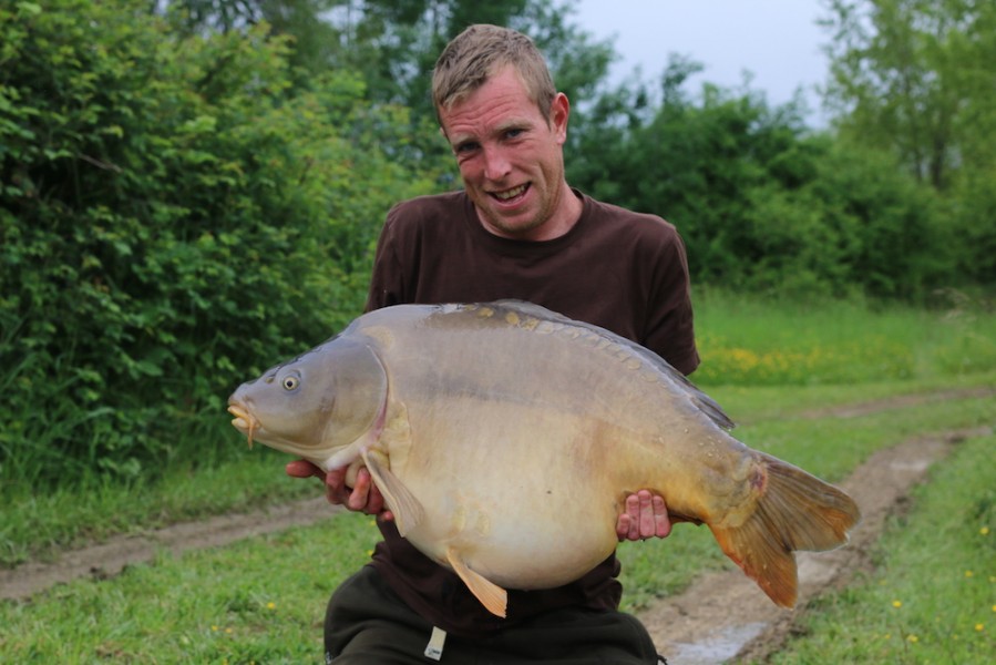 A cracking 39lb12oz mirror for Frazer