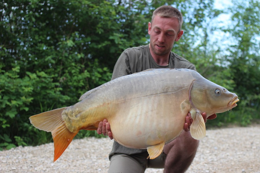 Steve with his new PB at 45lb