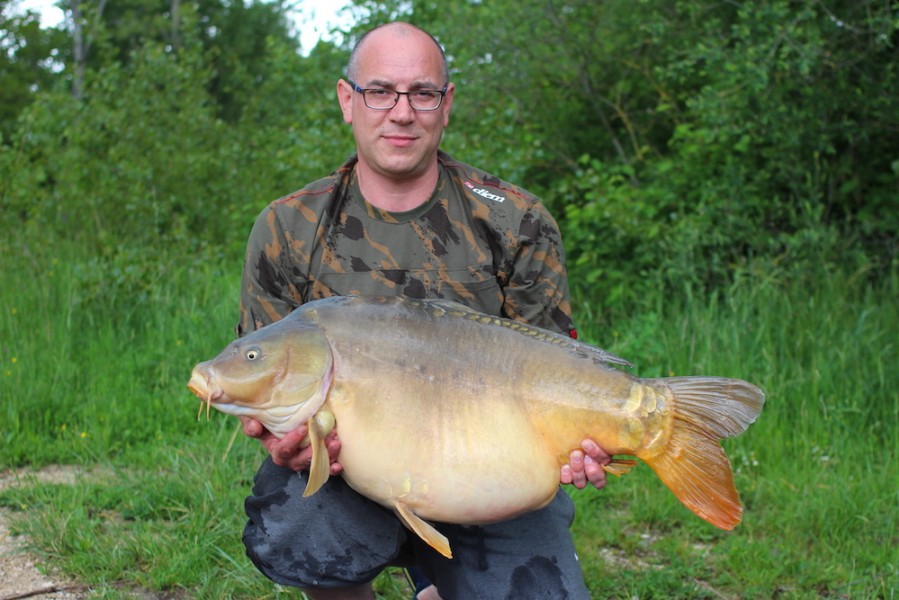 41lb8oz mirror from TP 2