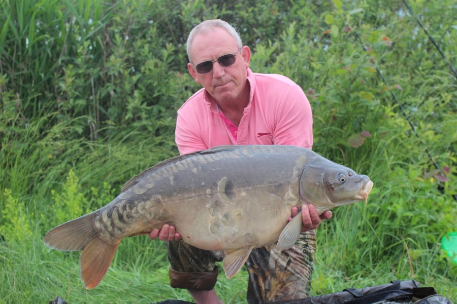 David with Big Jon at 40lb 8oz