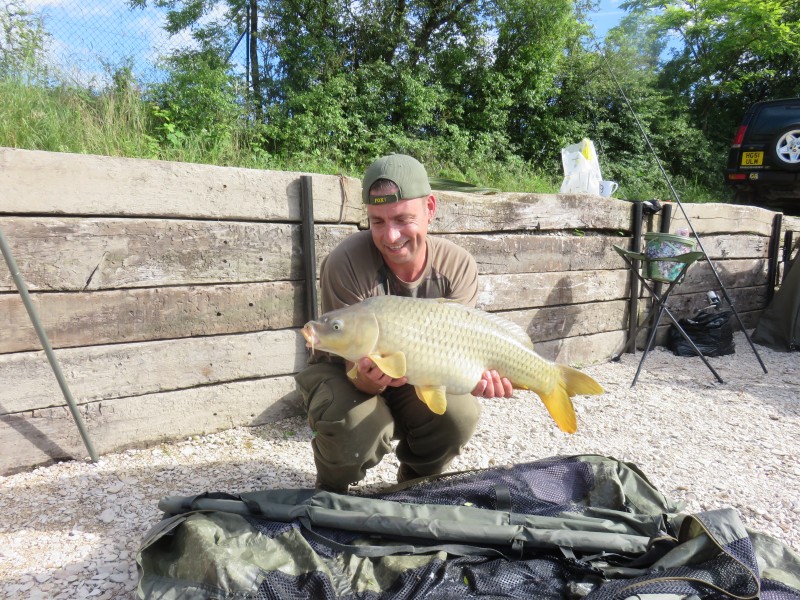 Jeffrey and with an 18lb common