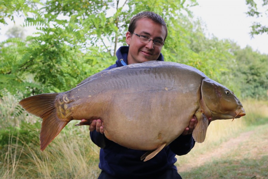 Surface at 41lb from Dunkerque 23.7.16