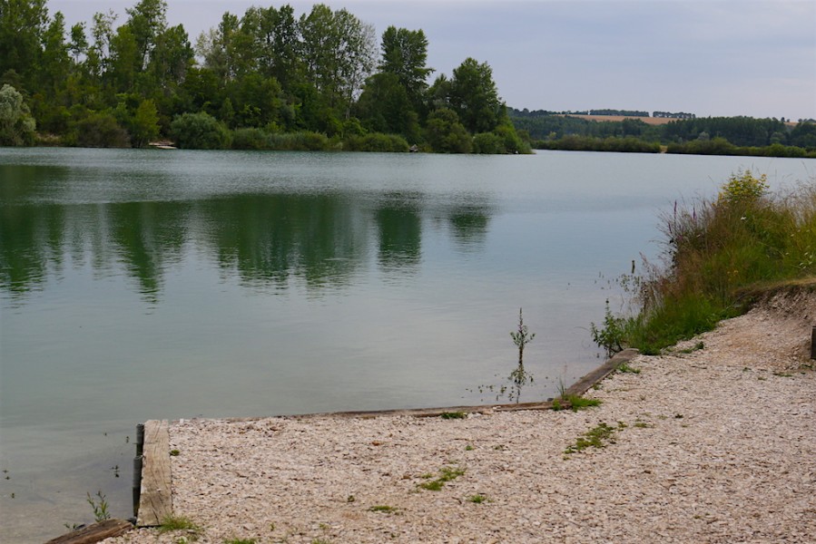 The new Beach swim on the Road Lake