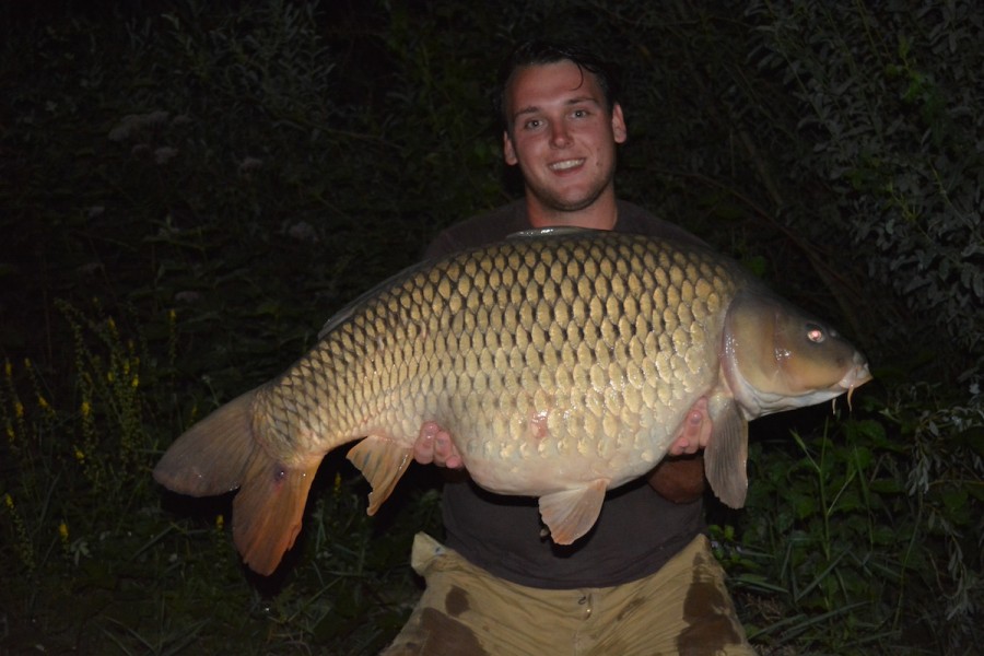 Chris with a 38lbs common
